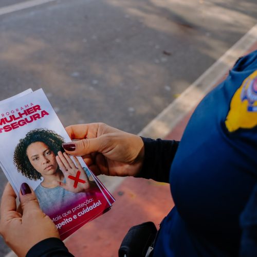 Programa Mulher + Segura leva orientação e conscientização à Avenida dos Eucaliptos