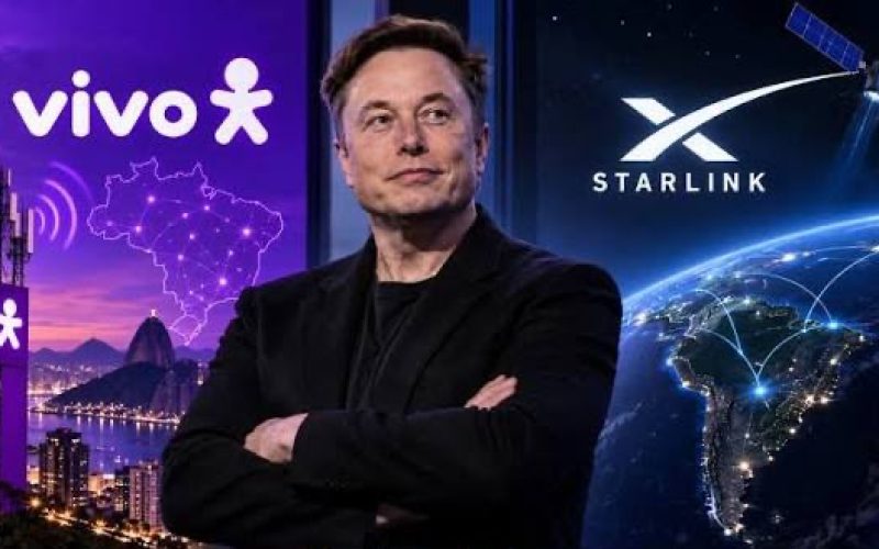 Celular poderá se conectar à Starlink sem antena: Anatel estende testes da Vivo até 2029