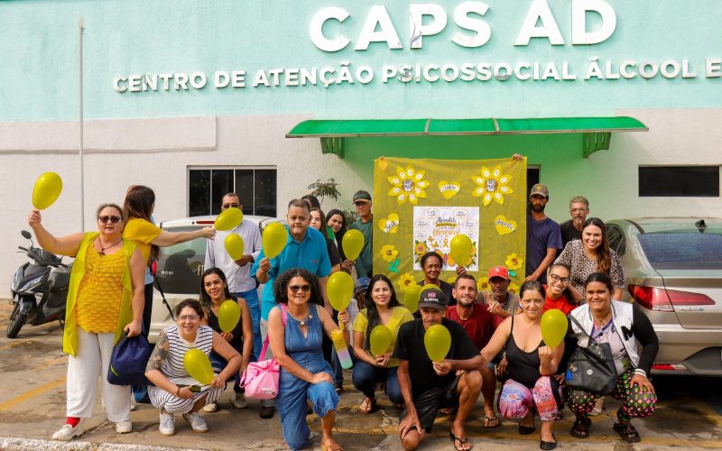 Setembro Amarelo reúne usuários dos CAPS em ações de cuidado e valorização da vida