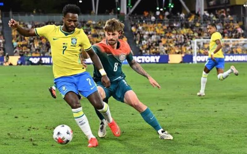 Brasil busca empate no fim e fica no 1 a 1 com a Austrália