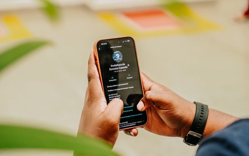 Sanesc disponibiliza serviços de saneamento por meio de atendimento digital em Senador Canedo