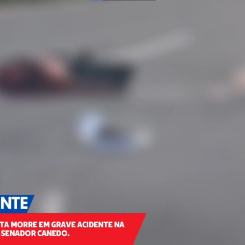 Motociclista de 26 anos morre em colisão na GO-403 em Senador Canedo