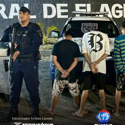 GCM prende suspeito e apreende drogas durante patrulhamento no Setor Comercial