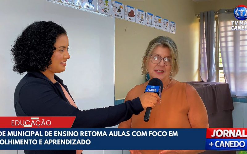 Volta às aulas na rede municipal de Senador Canedo