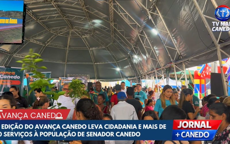Avança Canedo realiza mais de oito mil atendimentos na Praça Criativa Central