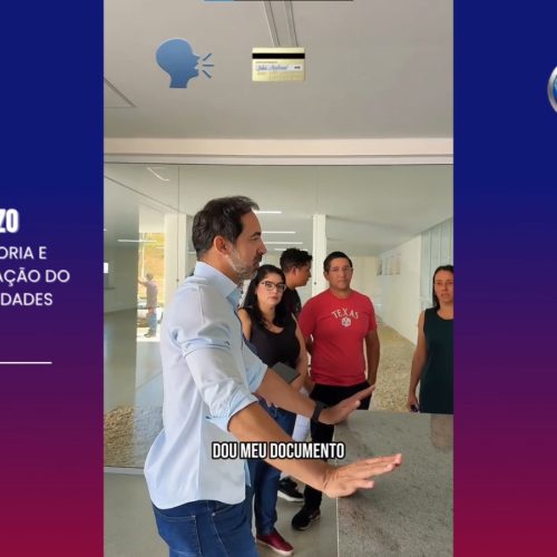 Prefeito de Senador Canedo Vistoria Novo Centro de Especialidades Antes de Inauguração