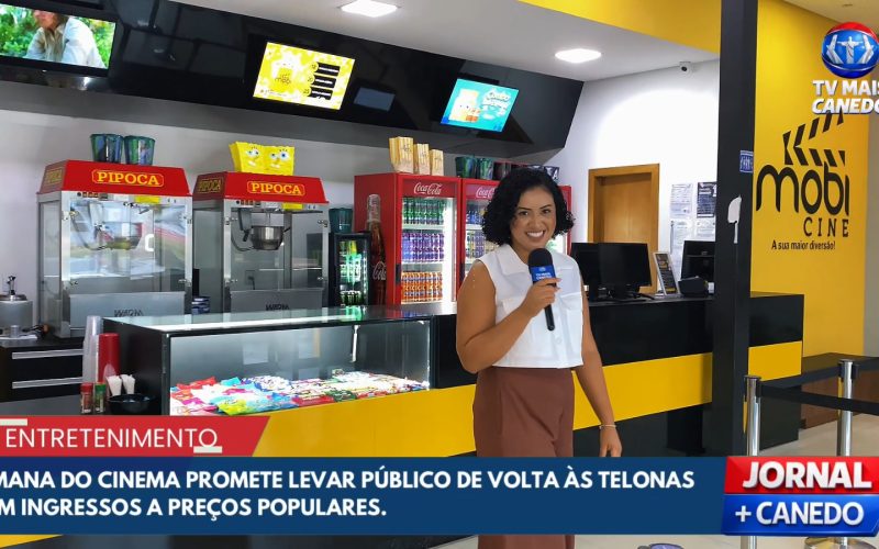 Semana do Cinema oferece ingressos com preços populares para incentivar o retorno do público