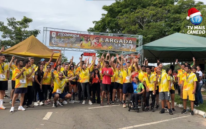 Corrida Beneficente da Pestalozzi une esporte e solidariedade em Senador Canedo