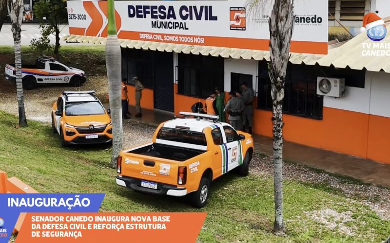 Prefeitura inaugura nova base da Defesa Civil e entrega viaturas para segurança
