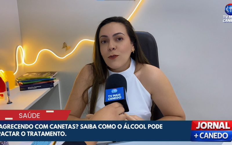 Uso de canetas emagrecedoras exige cuidado e redução do álcool no tratamento