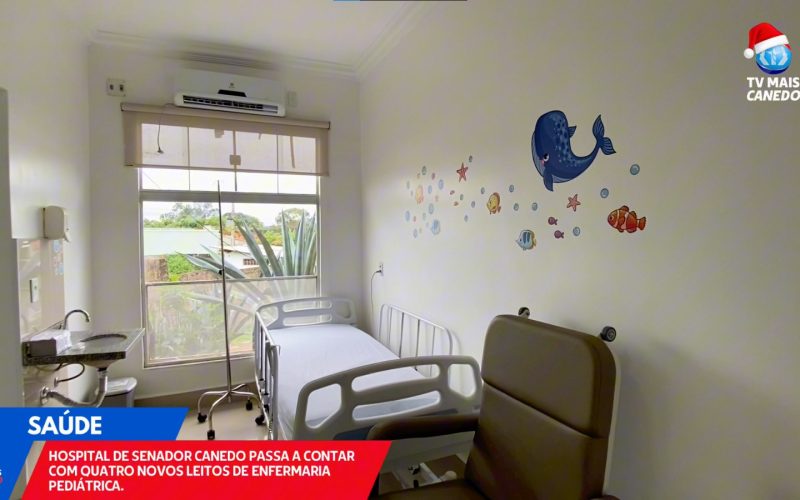 Hospital de Senador Canedo amplia atendimento infantil com novos leitos pediátricos