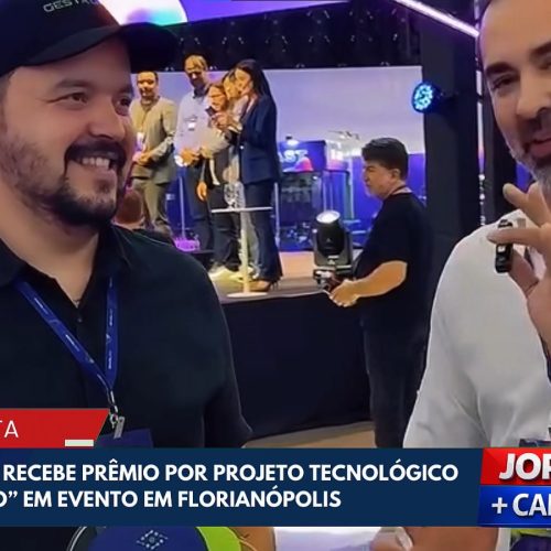 Senador Canedo ganha destaque e prêmio de inovação no Brasil Gov Summit 2026