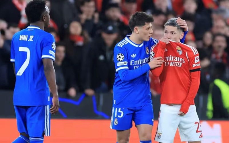 Vinícius Júnior denuncia racismo em jogo contra o Benfica pela Champions League