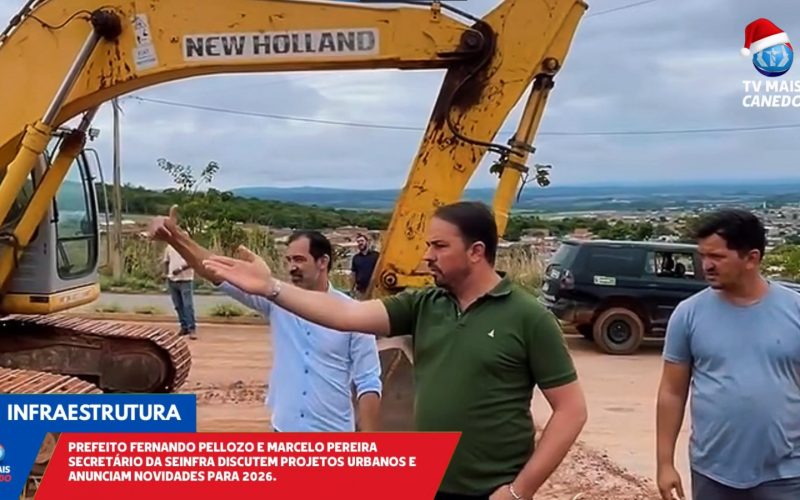Prefeito e Seinfra planejam obras e novo ecoponto para 2026