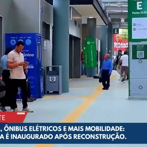 Inauguração do novo Terminal da Praça A reforça mobilidade urbana em Senador Canedo