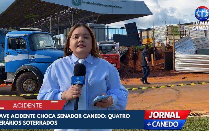Acidente no Terminal de Senador Canedo deixa quatro trabalhadores feridos
