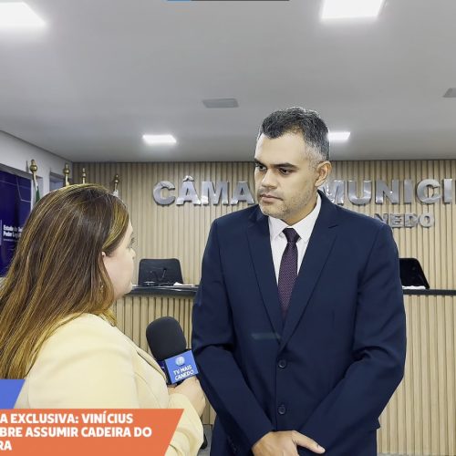 Vinícius Pires assume cadeira do MDB e honra legado de Tia Fernanda