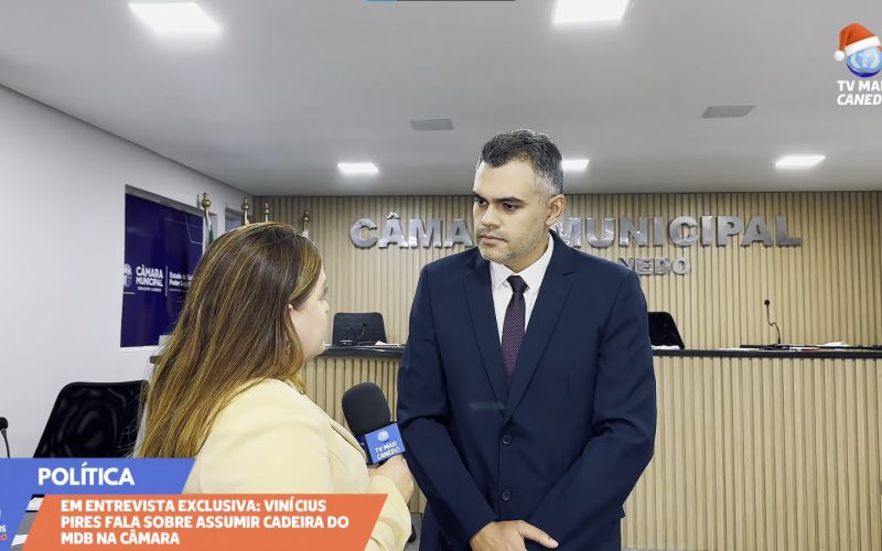 Vinícius Pires assume cadeira do MDB e honra legado de Tia Fernanda