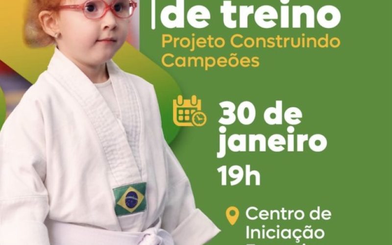Projeto Construindo Campeões realiza entrega de materiais de treino em Senador Canedo