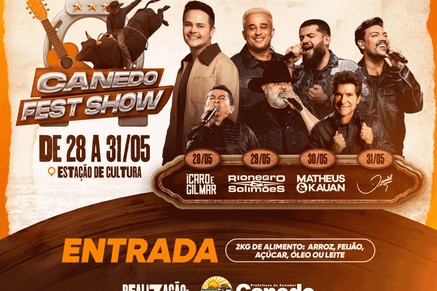 Prefeitura divulga habilitados para sorteio de espaços do Canedo Fest Show 2026