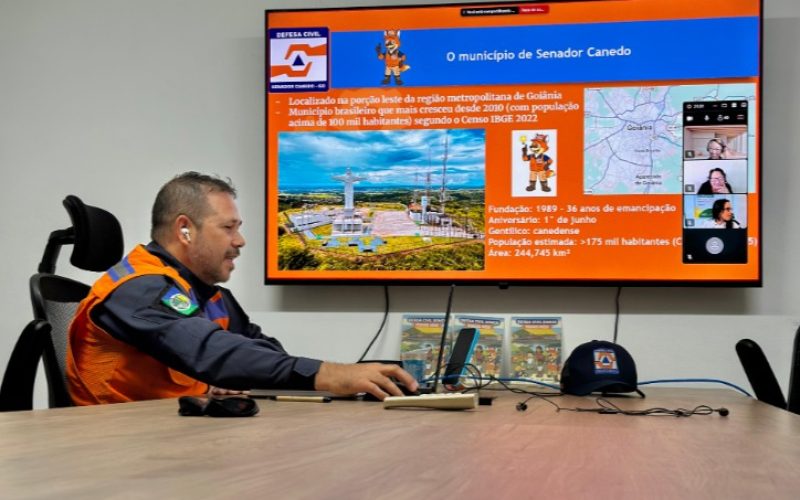 Defesa Civil de Senador Canedo participa de conferência nacional do FORSUAS