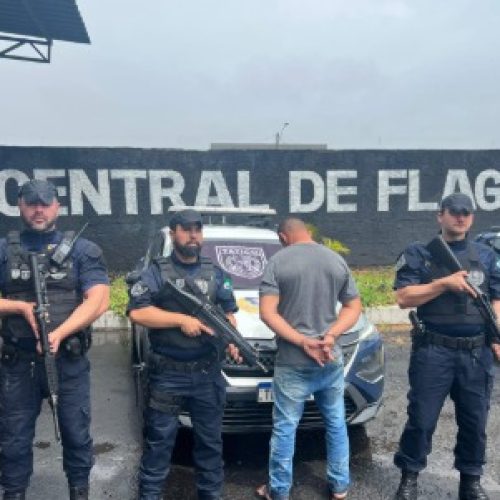 GCM Tático localiza e prende foragido da Justiça durante patrulhamento em Senador Canedo