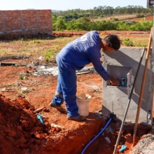 Pedido de ligação de água pode ser feito por WhatsApp em Senador Canedo