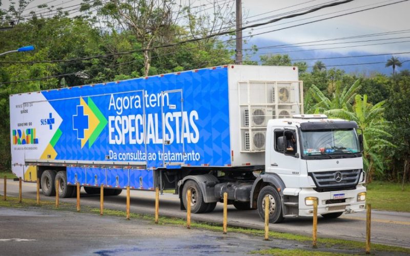 Ministério da Saúde lança carreta de saúde da mulher em Teresina de Goiás
