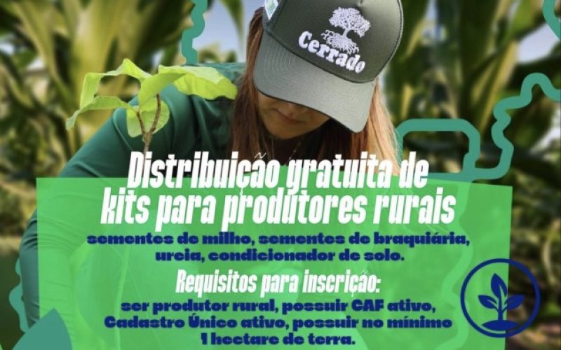 🌱🚜 Caldazinha lança Programa Semear Social com distribuição gratuita de kits agrícolas