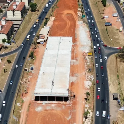 Engenheiro propõe transformar novo viaduto da BR-040 em rodoviária interestadual em Valparaíso de Goiás